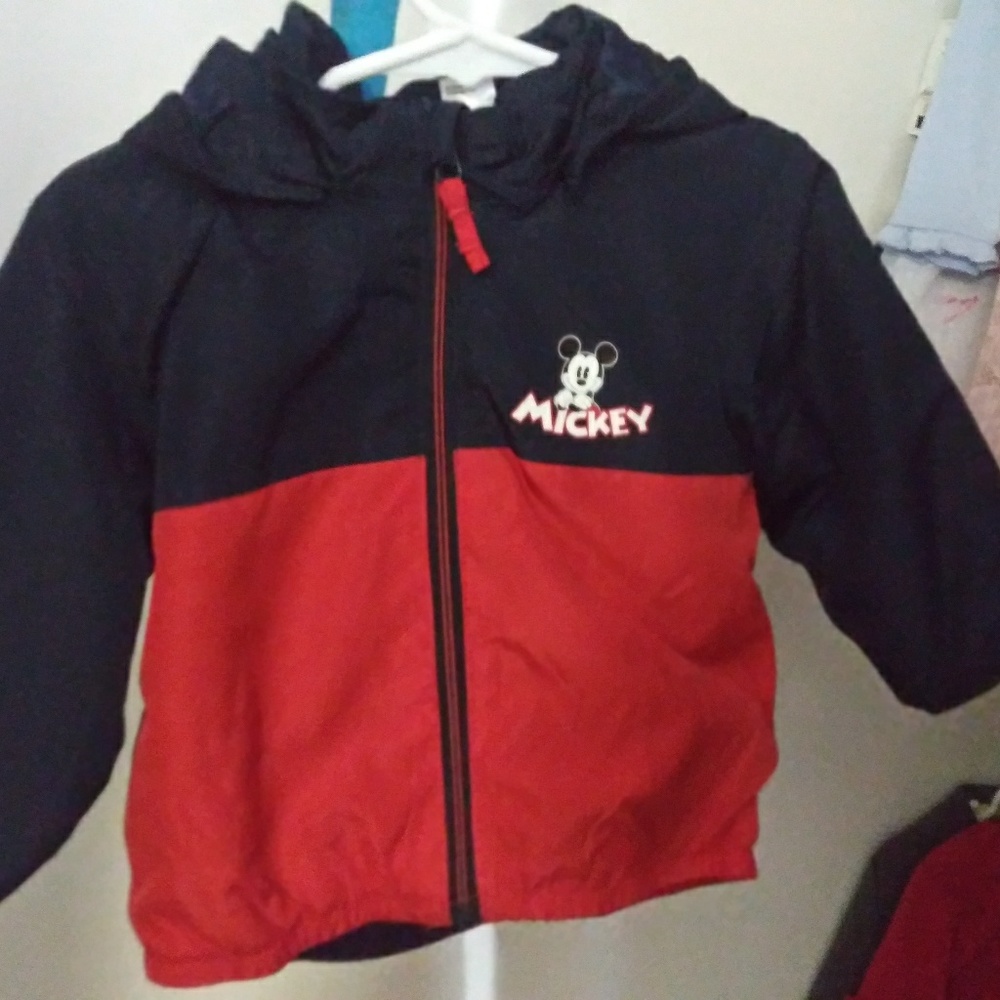 H&M Mickey Mouse windbreaker (defect)